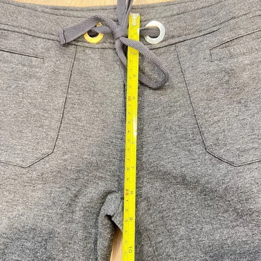 Tory Burch Drawstring Waist Relaxed Leg Sweatpants, Sample Women’s Small - Picture 6 of 9